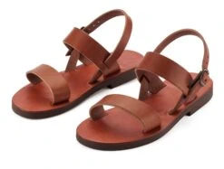 Benedictijnse Herensandalen, Bruin