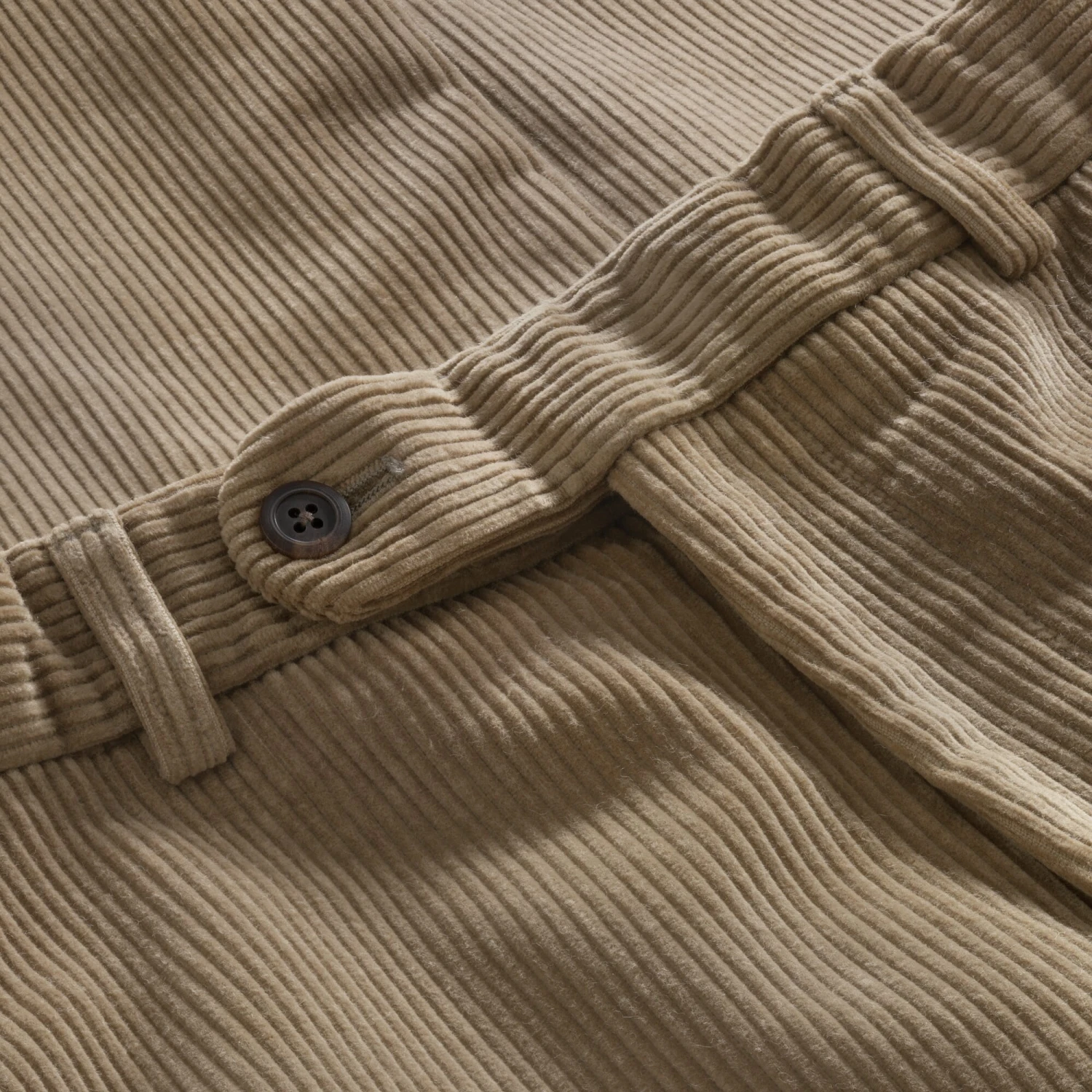 Corduroy Broek, Beige 8 Corduroy Broek, Beige - Afbeelding 6