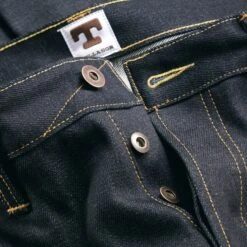 Denim Broek, Donkerblauw -Armedangels Winkel denim broek 3