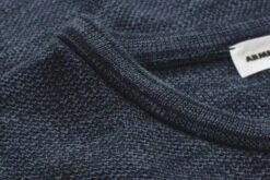 Armedangels Gebreide Herentrui, Blauw-melange -Armedangels Winkel gebreide herentrui 20