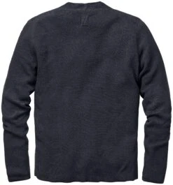 Gebreide Herentrui, Blauw-zwart -Armedangels Winkel gebreide herentrui 33