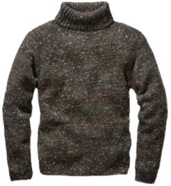 Gebreide Herentrui, Bruin Gemêleerd