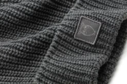 Geribde Muts Voor Heren, Donkergrijs -Armedangels Winkel geribde muts heren 7