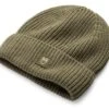 Geribde Muts Voor Heren, Olive -Armedangels Winkel geribde muts heren 9
