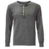 Henley Shirt, Grijs Melange -Armedangels Winkel henley shirt 2