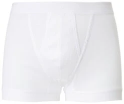 Heren Boxershorts Korte Pijp, Wit