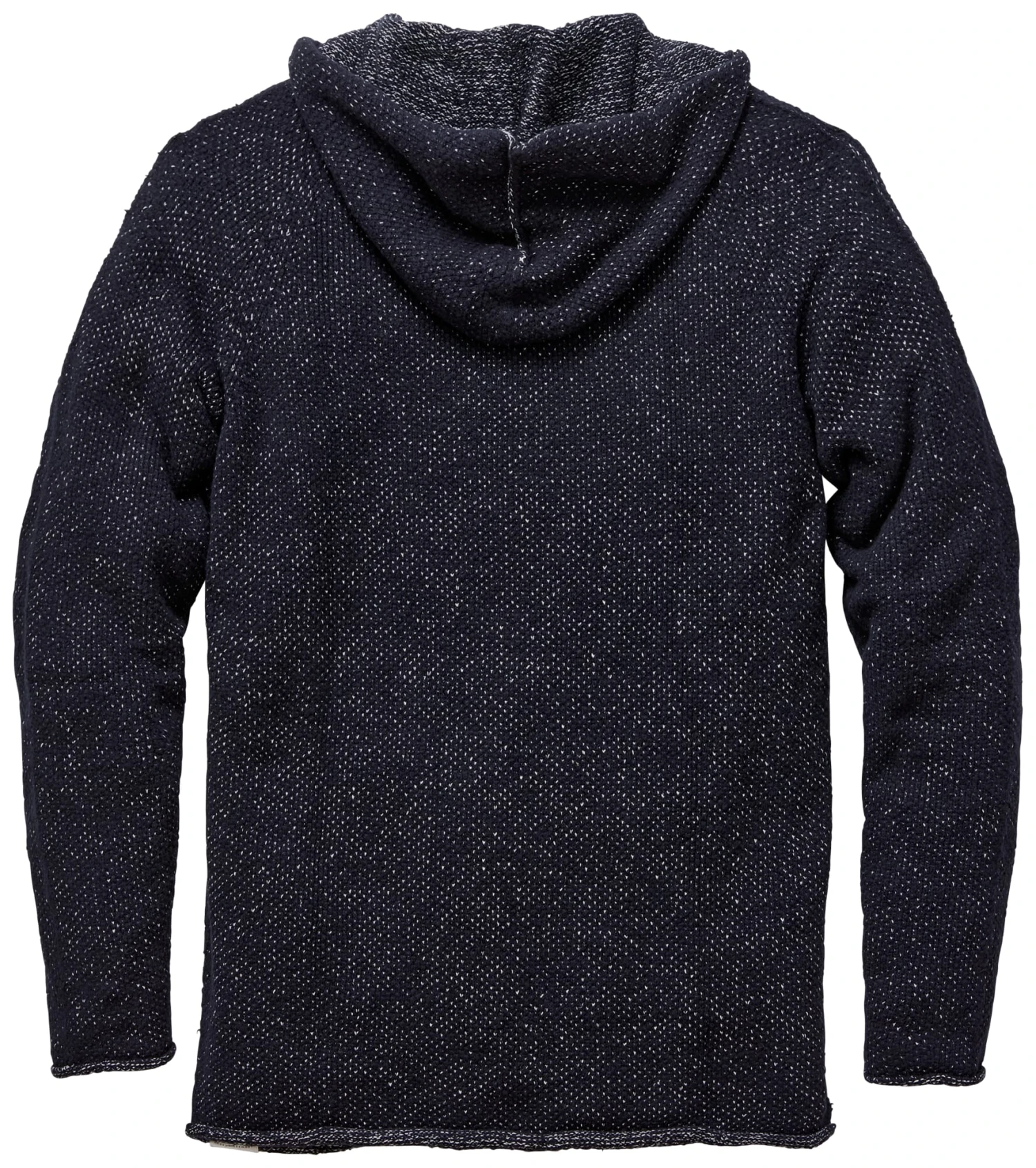 Heren Capuchon, Marine Wit 4 Heren Capuchon, Marine Wit - Afbeelding 2