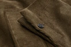 Heren Corduroy Jas, Olive -Armedangels Winkel heren corduroy jas 3