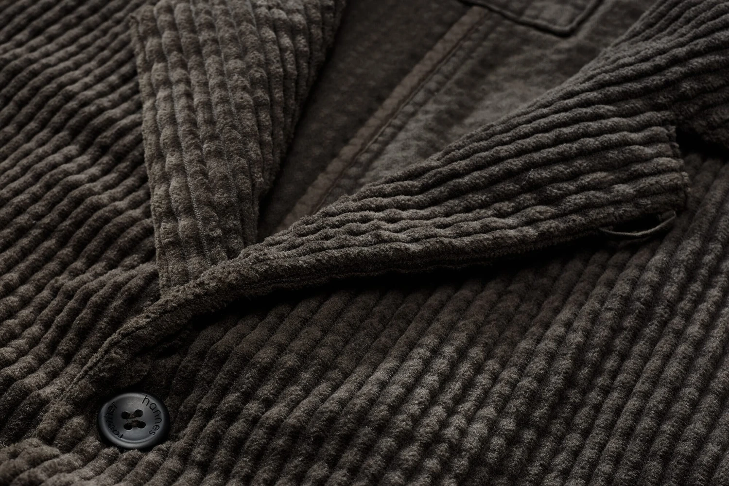 Heren Corduroy Jasje, Grafiet 7 Heren Corduroy Jasje, Grafiet - Afbeelding 5