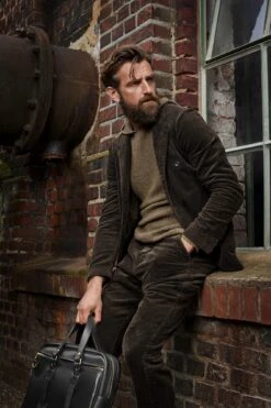 Heren Corduroy Jasje, Grafiet 9 Heren Corduroy Jasje, Grafiet -Armedangels Winkel heren corduroy jasje 8