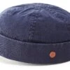 Heren Docker Cap, Navy 1 Heren Docker Cap, Navy -Armedangels Winkel heren docker cap