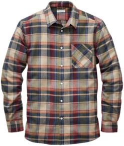 Heren Flanellen Overhemd, Meerkleurig