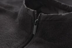 Heren Fleece Vest, Zwart -Armedangels Winkel heren fleece vest 2