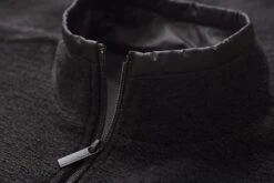 Heren Fleecejack, Zwart -Armedangels Winkel heren fleecejack 2