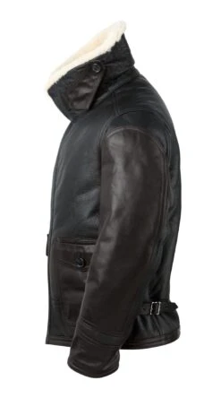 Heren Flyers Jacket, Zwart -Armedangels Winkel heren flyers jacket 3