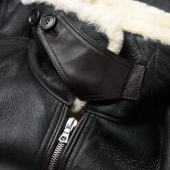 Heren Flyers Jacket, Zwart -Armedangels Winkel heren flyers jacket 8