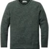 Armedangels Heren Gebreide Trui Katoen, Donkergroen -Armedangels Winkel heren gebreide trui katoen