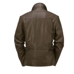 Heren Jas Van Koeienhuid, Donkerbruin -Armedangels Winkel heren jas koeienhuid 7