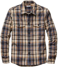 Heren Jasje Met Geruit Overhemd, Meerkleurig