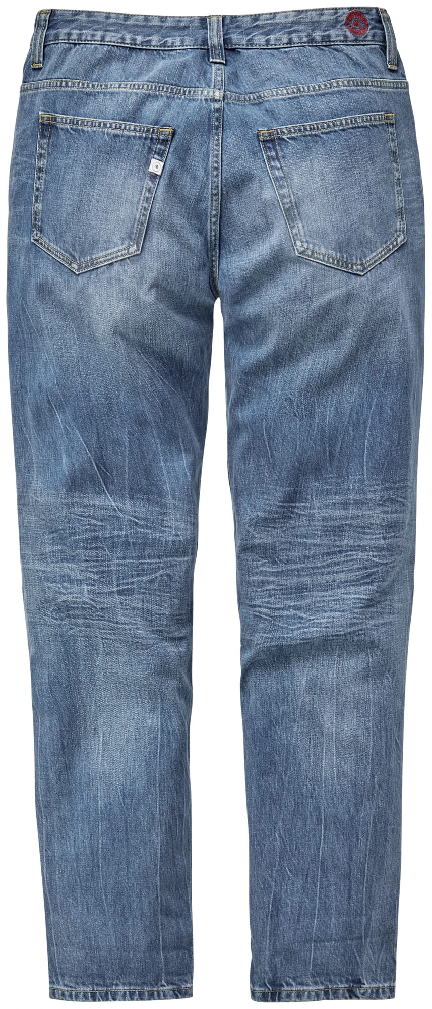 Heren Jeans Regular, Blauw 4 Heren Jeans Regular, Blauw - Afbeelding 2