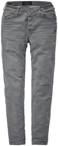 Heren Jeans Regular Slim Fit, Grijs