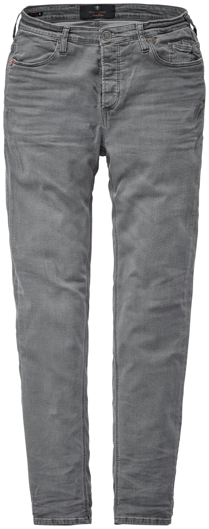 Heren Jeans Regular Slim Fit, Grijs 3 Heren Jeans Regular Slim Fit, Grijs