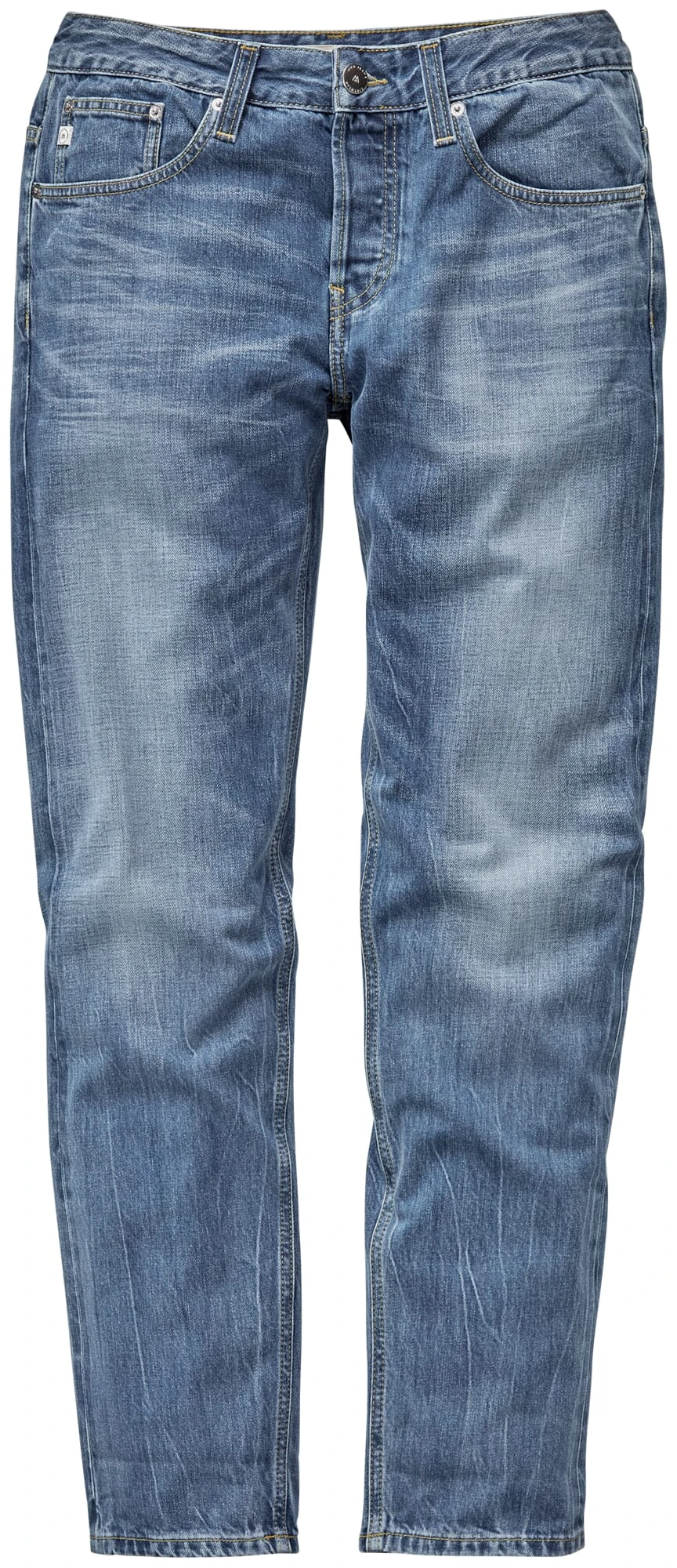 Heren Jeans Regular, Blauw 3 Heren Jeans Regular, Blauw