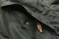 Heren Katoenen Jas Waxed, Donkergroen -Armedangels Winkel heren katoenen jas waxed 4