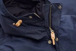 Heren Parka Met Dons, Navy -Armedangels Winkel heren parka dons 4