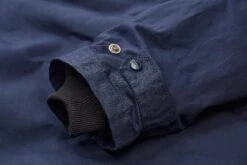 Heren Parka Met Dons, Navy -Armedangels Winkel heren parka dons 5