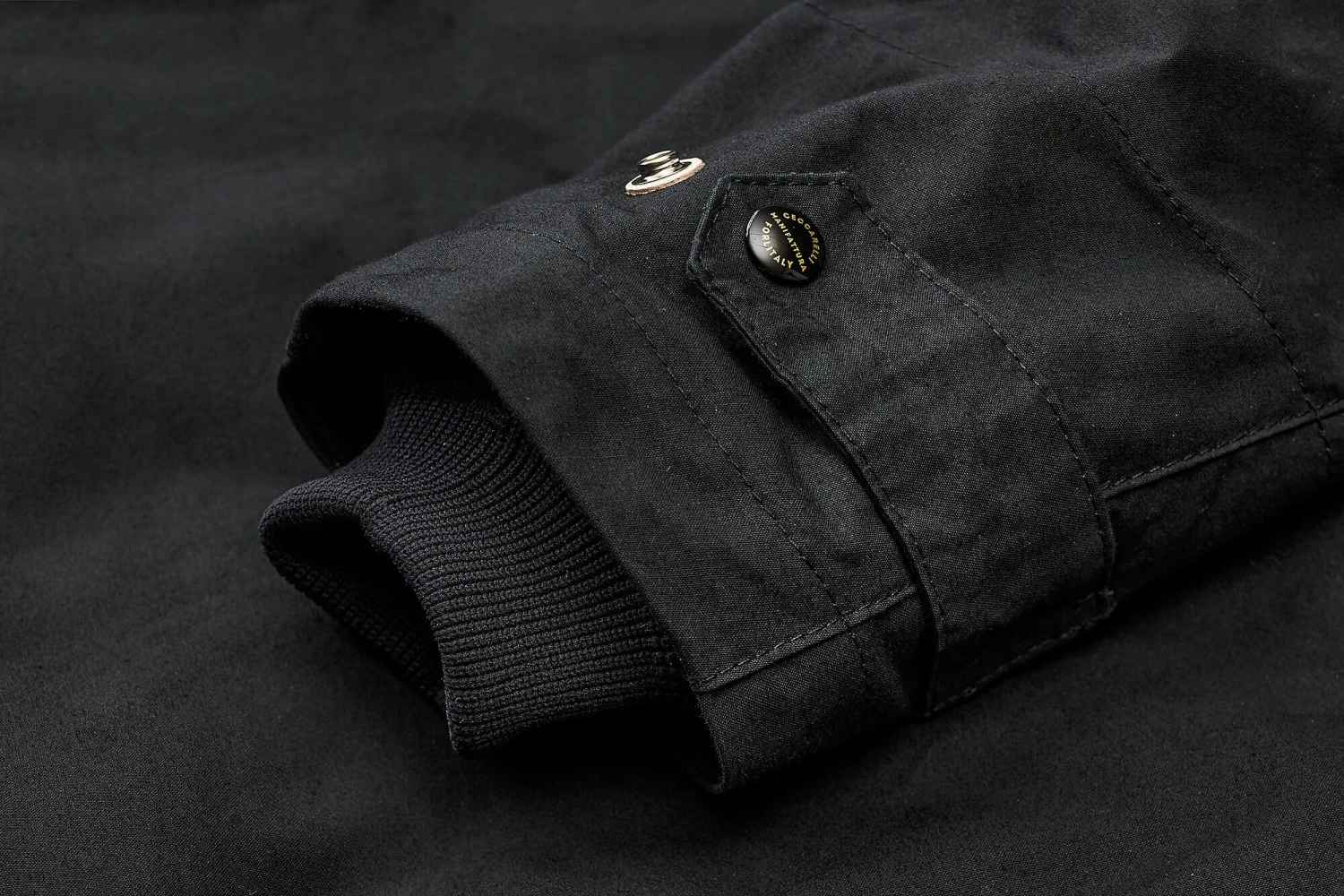 Heren Parka Jas, Zwart 8 Heren Parka Jas, Zwart - Afbeelding 6