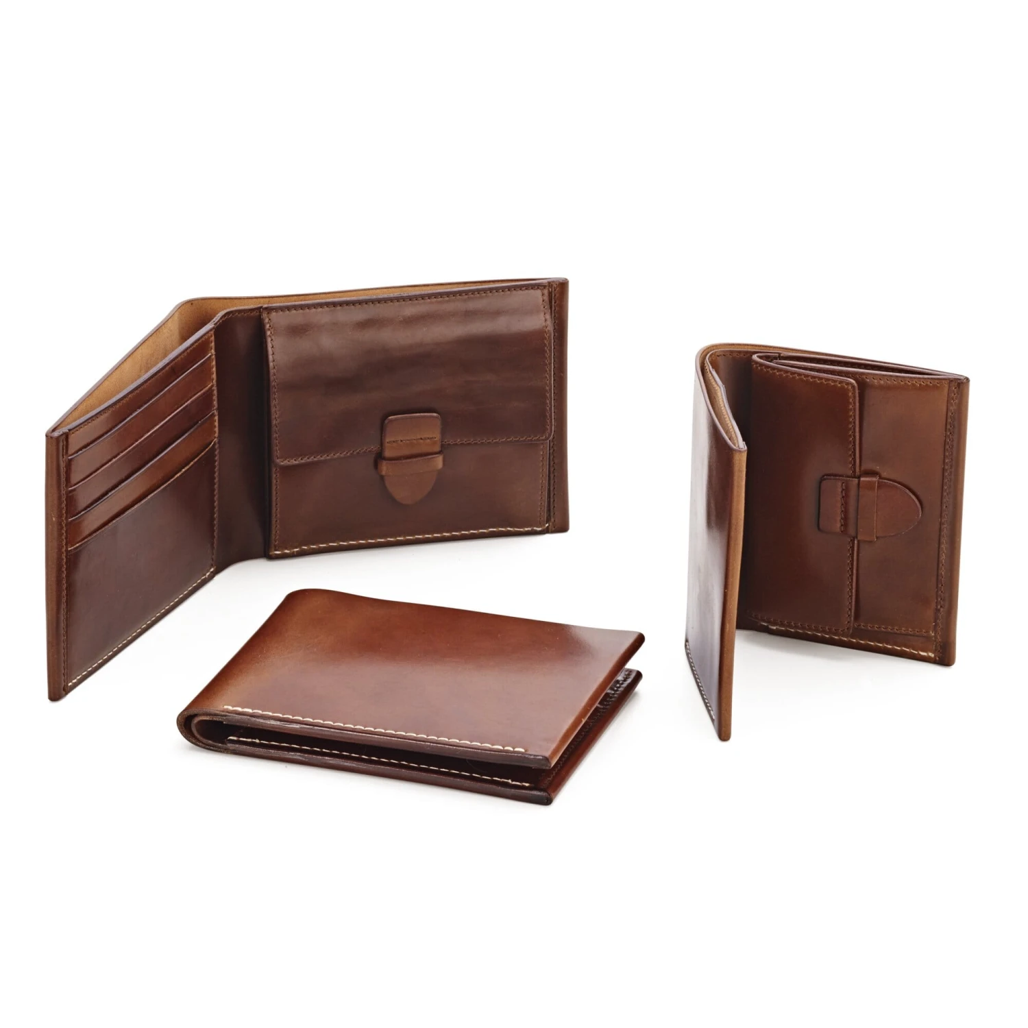 Heren Portemonnee Cordovan Muntzakje 7 Heren Portemonnee Cordovan Muntzakje - Afbeelding 5