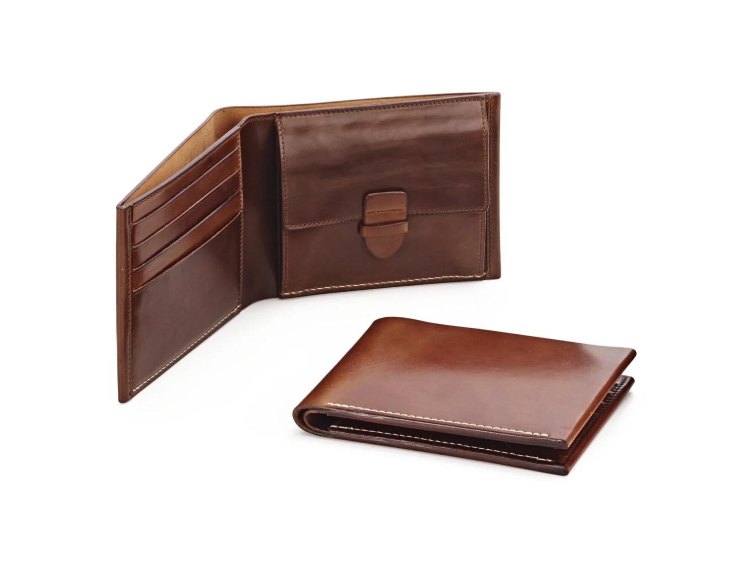 Heren Portemonnee Cordovan Muntzakje 8 Heren Portemonnee Cordovan Muntzakje - Afbeelding 6