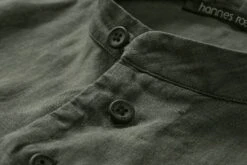 Heren Slip-on Shirt, Khaki -Armedangels Winkel heren slip on shirt 5