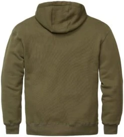 Heren Sweathoodie, Olive -Armedangels Winkel heren sweathoodie 1