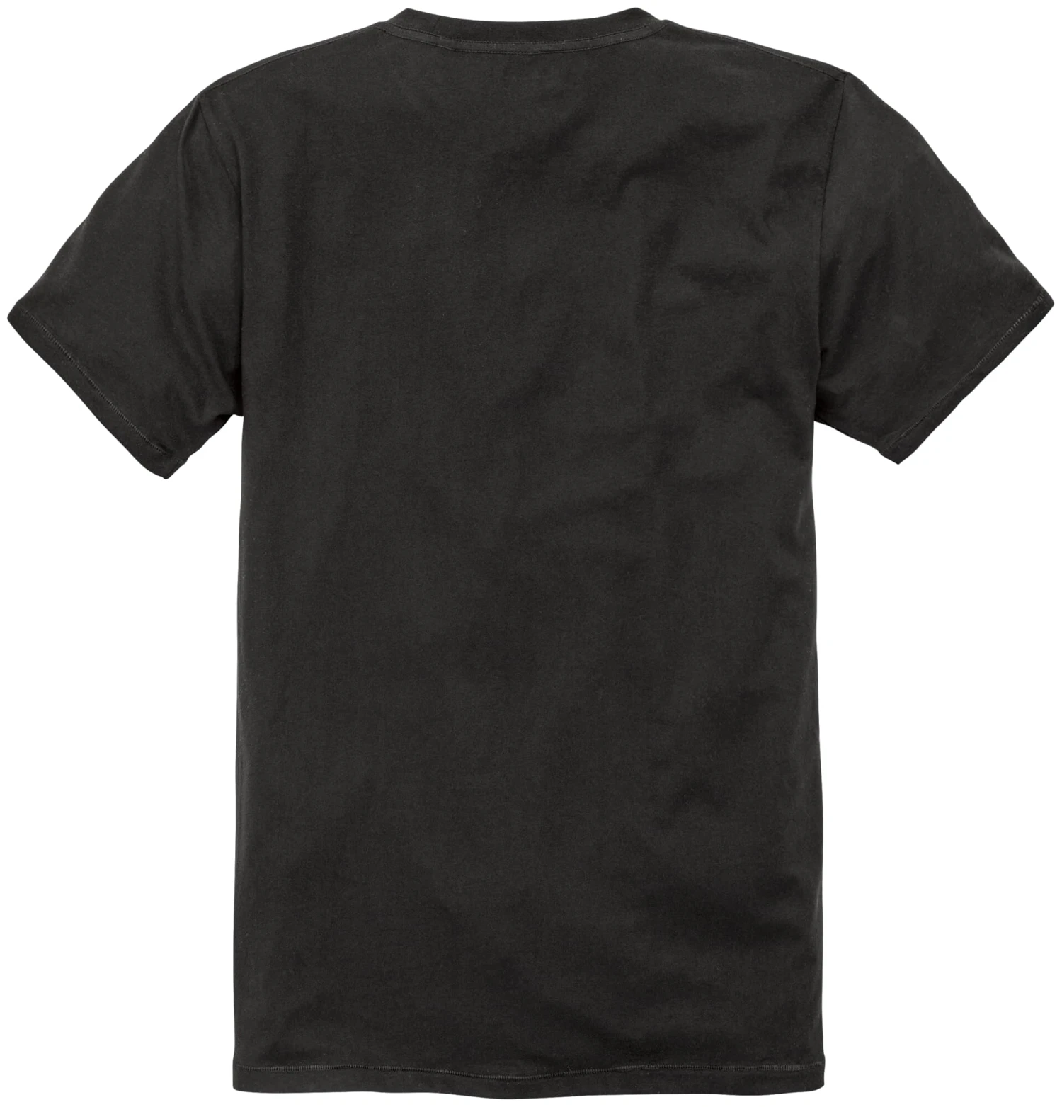 Heren T-shirt Borstzak, Zwart 4 Heren T-shirt Borstzak, Zwart - Afbeelding 2