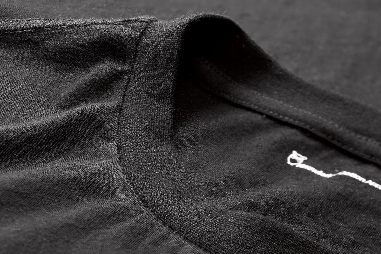 Heren T-shirt Borstzak, Zwart 5 Heren T-shirt Borstzak, Zwart - Afbeelding 3