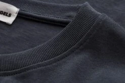 Armedangels Heren T-shirt Katoen, Donkerblauw 7 Armedangels Heren T-shirt Katoen, Donkerblauw -Armedangels Winkel heren t shirt katoen 5