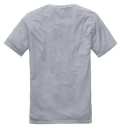 Heren T-shirt Ronde Hals, Grijs -Armedangels Winkel heren t shirt ronde hals 4