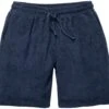 Heren Terry Shorts, Donkerblauw -Armedangels Winkel heren terry shorts