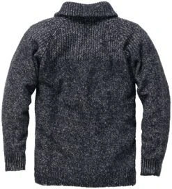 Heren Troyer Rijstkorrel Optiek, Zwart En Wit -Armedangels Winkel heren troyer rijstkorrel optiek 1