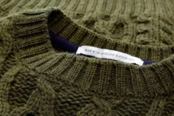 Heren Trui Merino Wol, Groene Melange -Armedangels Winkel heren trui merino wol 12