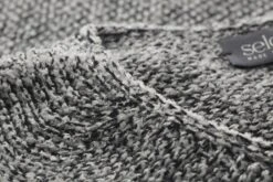 Heren Trui Naadloos, Licht Grijs-zwart -Armedangels Winkel heren trui naadloos 2