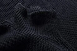 Heren Trui Patent Gebreid, Navy -Armedangels Winkel heren trui patent gebreid 2