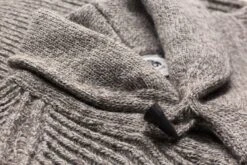 Heren Trui Met Sjaalkraag, Natuurlijke Melange -Armedangels Winkel heren trui sjaalkraag 2