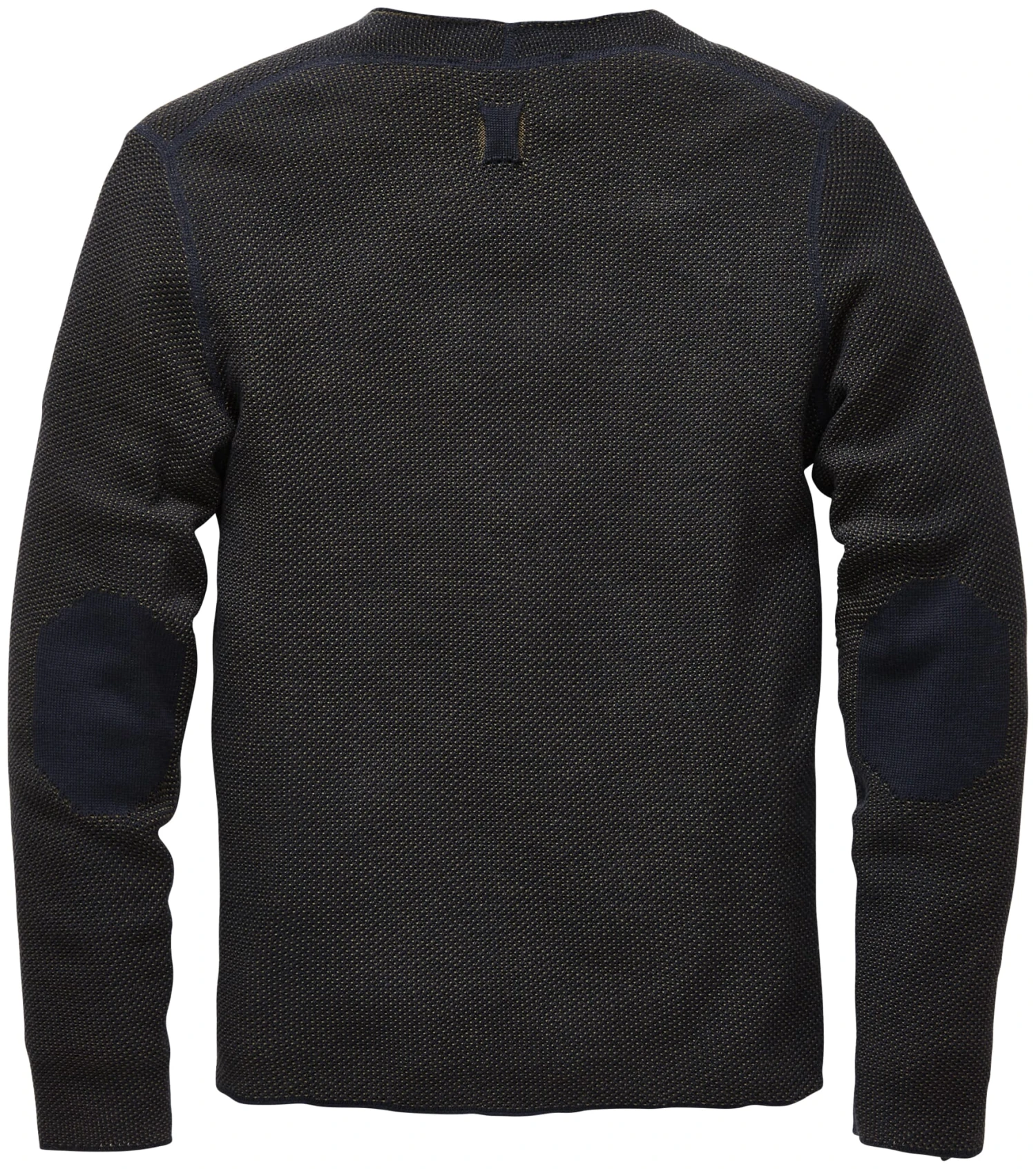 Heren Trui V-hals, Blauw-Braun 4 Heren Trui V-hals, Blauw-Braun - Afbeelding 2