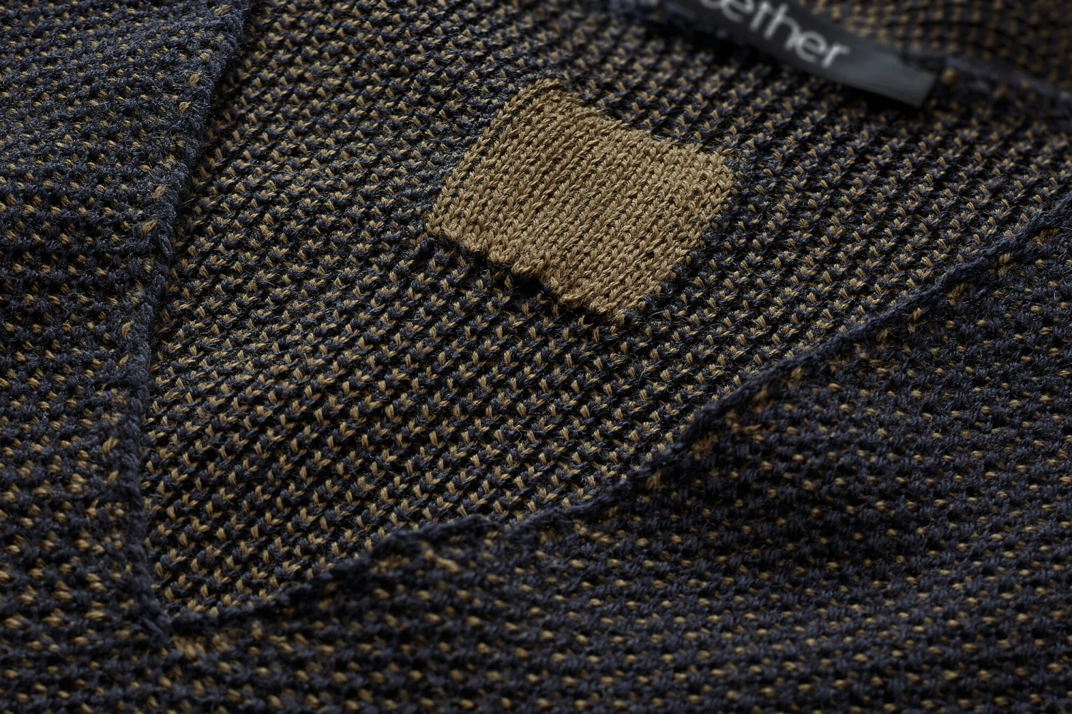 Heren Trui V-hals, Blauw-Braun 5 Heren Trui V-hals, Blauw-Braun - Afbeelding 3