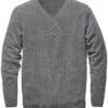 Heren Trui V-hals, Grijs Melange 2 Heren Trui V-hals, Grijs Melange -Armedangels Winkel heren trui v hals 6