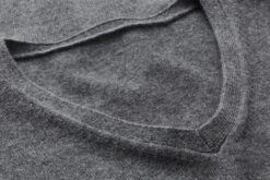 Heren Trui V-hals, Grijs Melange -Armedangels Winkel heren trui v hals 8