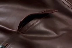 Heren Vest Paardenleer, Roodbraun 7 Heren Vest Paardenleer, Roodbraun -Armedangels Winkel heren vest paardenleer 2